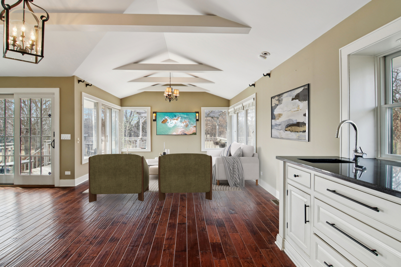 635 Signal Hill Road North Barrington, IL 60010 - Photo 5 of 69 a living room with furniture and a large window