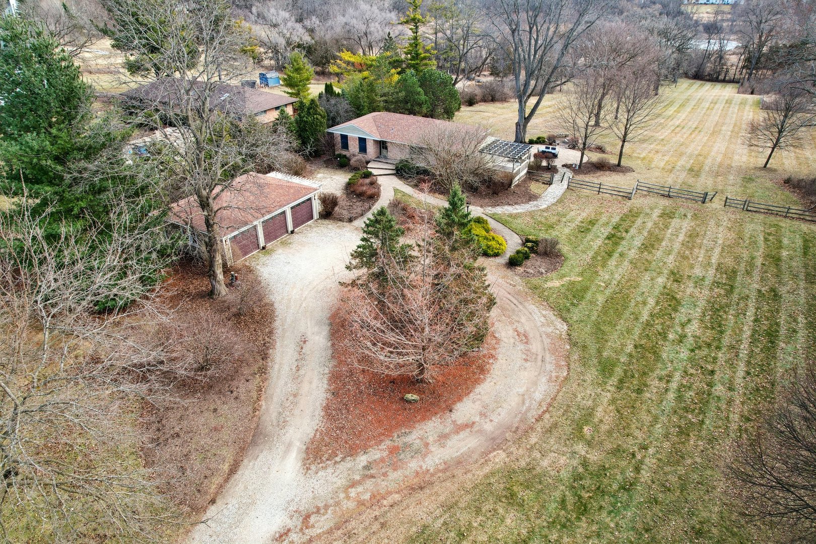 635 Signal Hill Road North Barrington, IL 60010 - Photo 59 of 69 a view of a house with a yard and sitting area