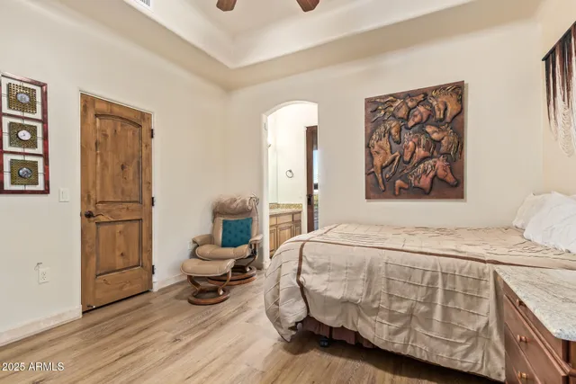 a view of a house with swimming pool and porch with furniture