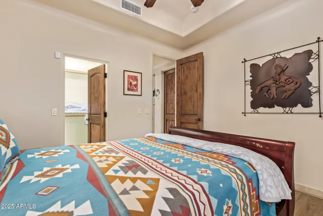 a view of a city with mountains in the background