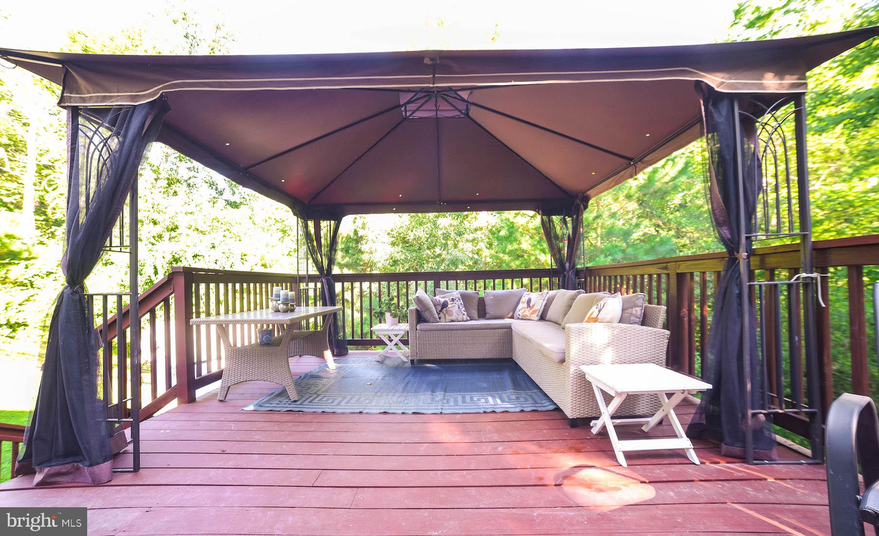 1760 Rudolph Lane Lusby, MD 20657 - Photo 48 of 65 Pavilion on deck (conveys with deck furniture)