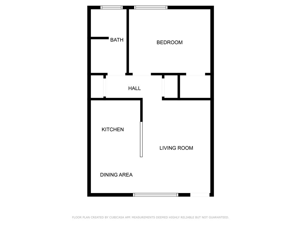 906 South Fann Street Anaheim, CA 92804 - Photo 26 of 27 1 Bedroom unit floorplan.