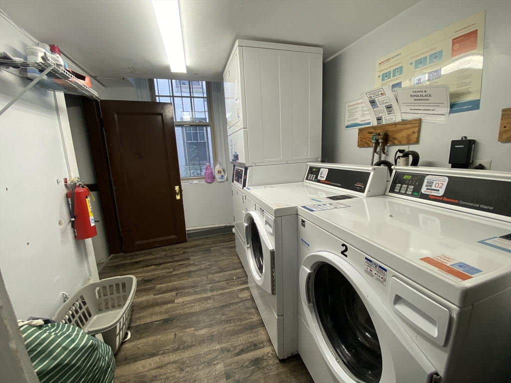 90 Bynner Street, Unit B Boston, MA 02130 - Photo 14 of 15 a utility room with dryer and washer