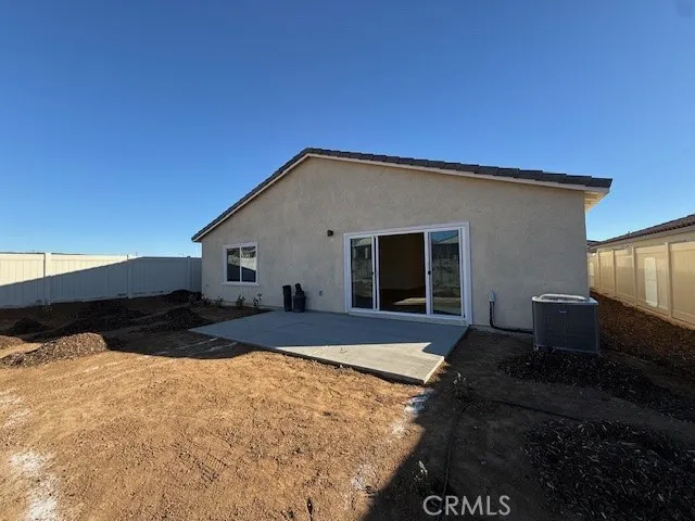 a house view with a backyard space