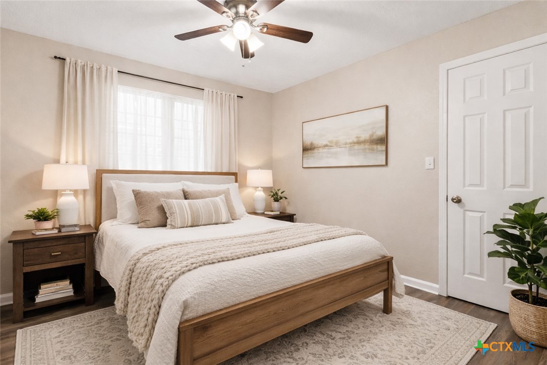 108 West Kathey Road Harker Heights, TX 76548 - Photo 19 of 36 Bedroom 1 with AI Furniture/Decor