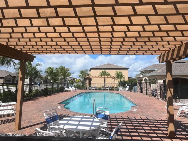 a view of a swimming pool