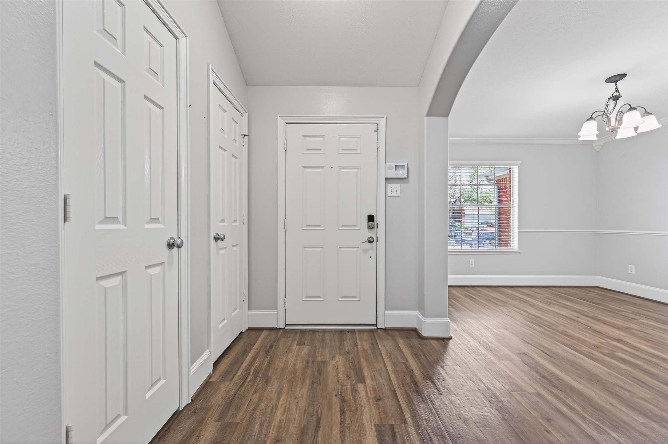 22419 Bridgestone Ridge Drive Spring, TX 77389 - Photo 3 of 48 wooden floor in an empty room