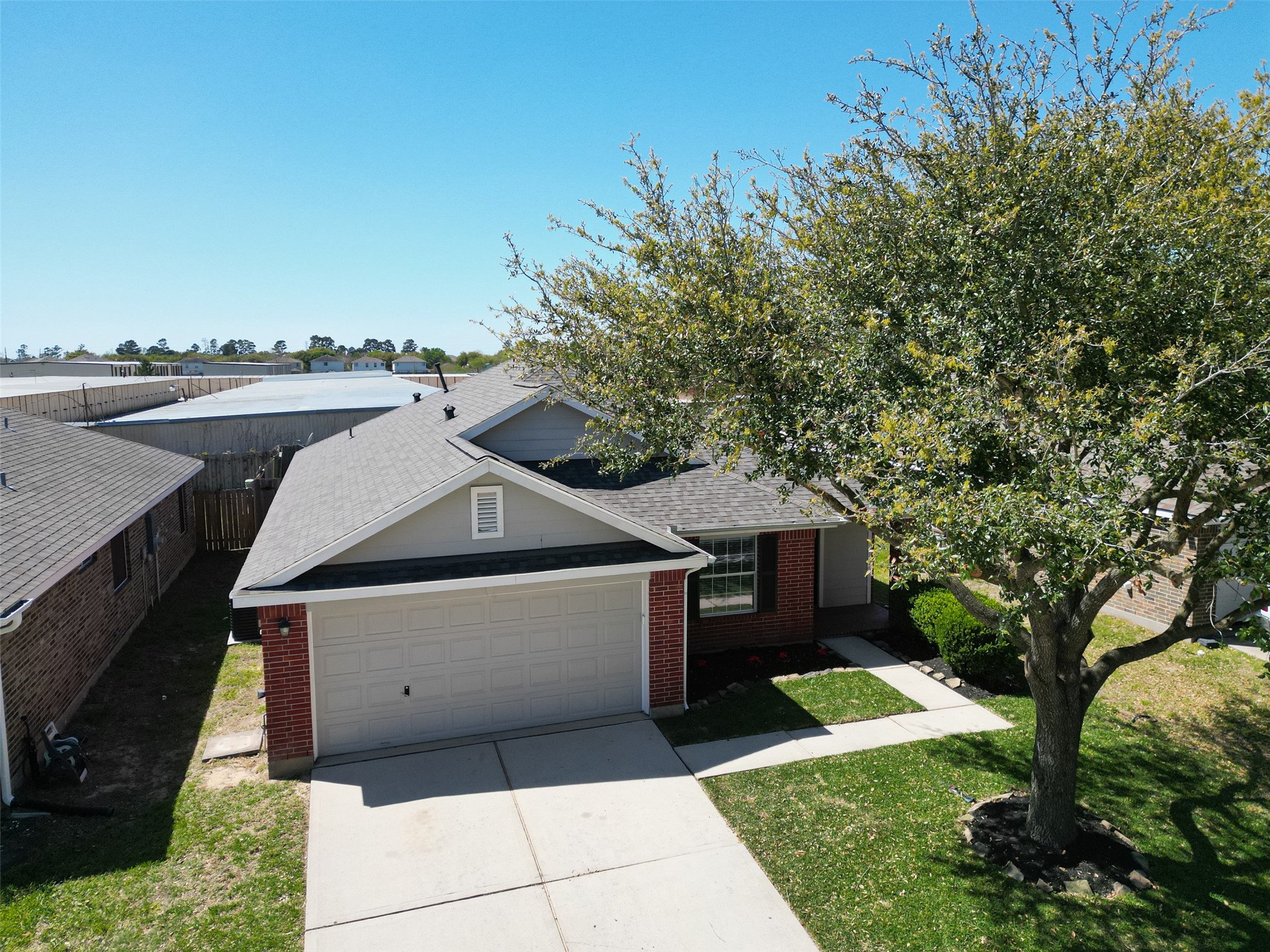 22419 Bridgestone Ridge Drive Spring, TX 77389 - Photo 44 of 48 a front view of a house with a yard