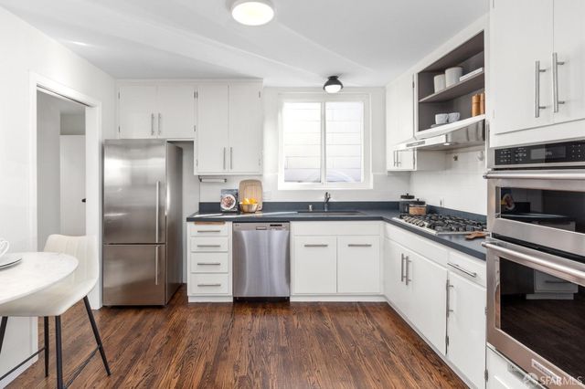 a view of a city that has tall buildings