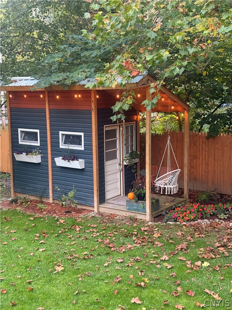 77 Shelter Valley Road Newfield, NY 14867 - Photo 37 of 37 She-shed for relaxing/hobbies