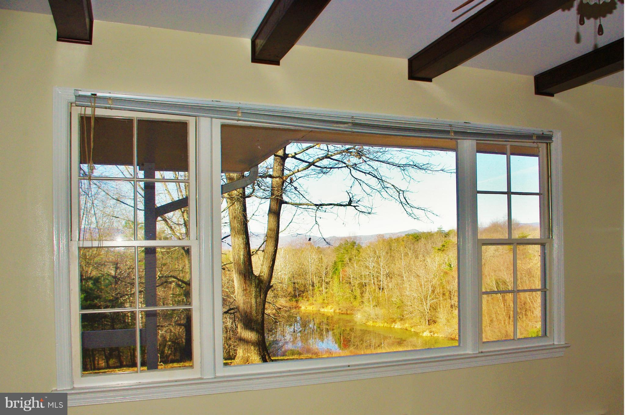 353 Aaron Mountain Road Castleton, VA 22716 - Photo 17 of 23 Picture window looking out over the view