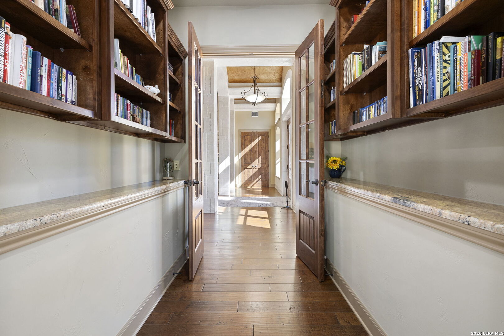 1941 Canyon Spring Branch, TX 78070 - Photo 24 of 86 a view of an entryway with wooden floor