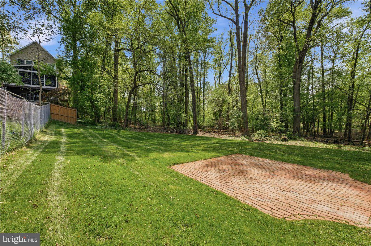 5736 8th Road North Arlington, VA 22205 - Photo 45 of 57 Backyard with brick patio
