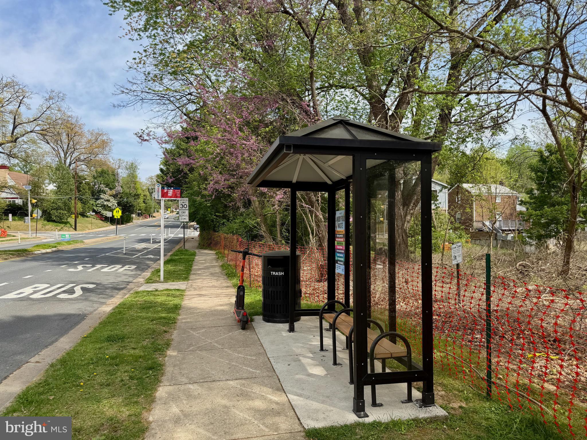5736 8th Road North Arlington, VA 22205 - Photo 47 of 57 Bus stop - just 1 block from house