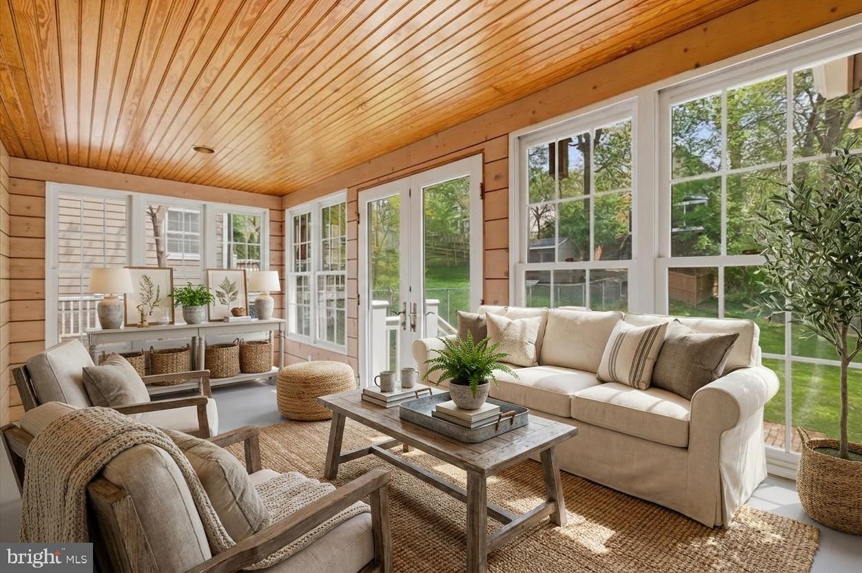 5736 8th Road North Arlington, VA 22205 - Photo 7 of 57 Three season sunroom (virtually staged)