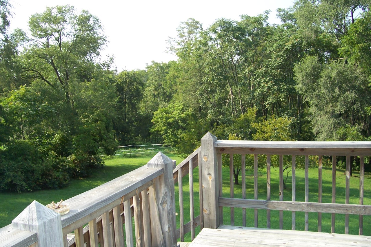 2470 Highland Road Roanoke, VA 24014 - Photo 8 of 12 a balcony with trees in front of it