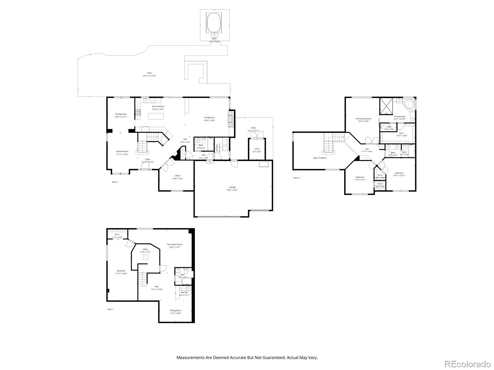 9910 Ashleigh Way Highlands Ranch, CO 80126 - Photo 45 of 49 a picture of floor plan