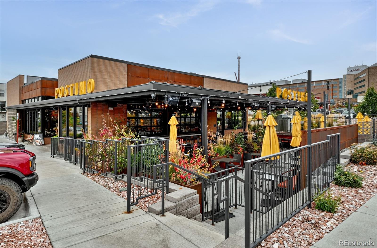 9910 Ashleigh Way Highlands Ranch, CO 80126 - Photo 46 of 49 a view of a chairs and tables in patio