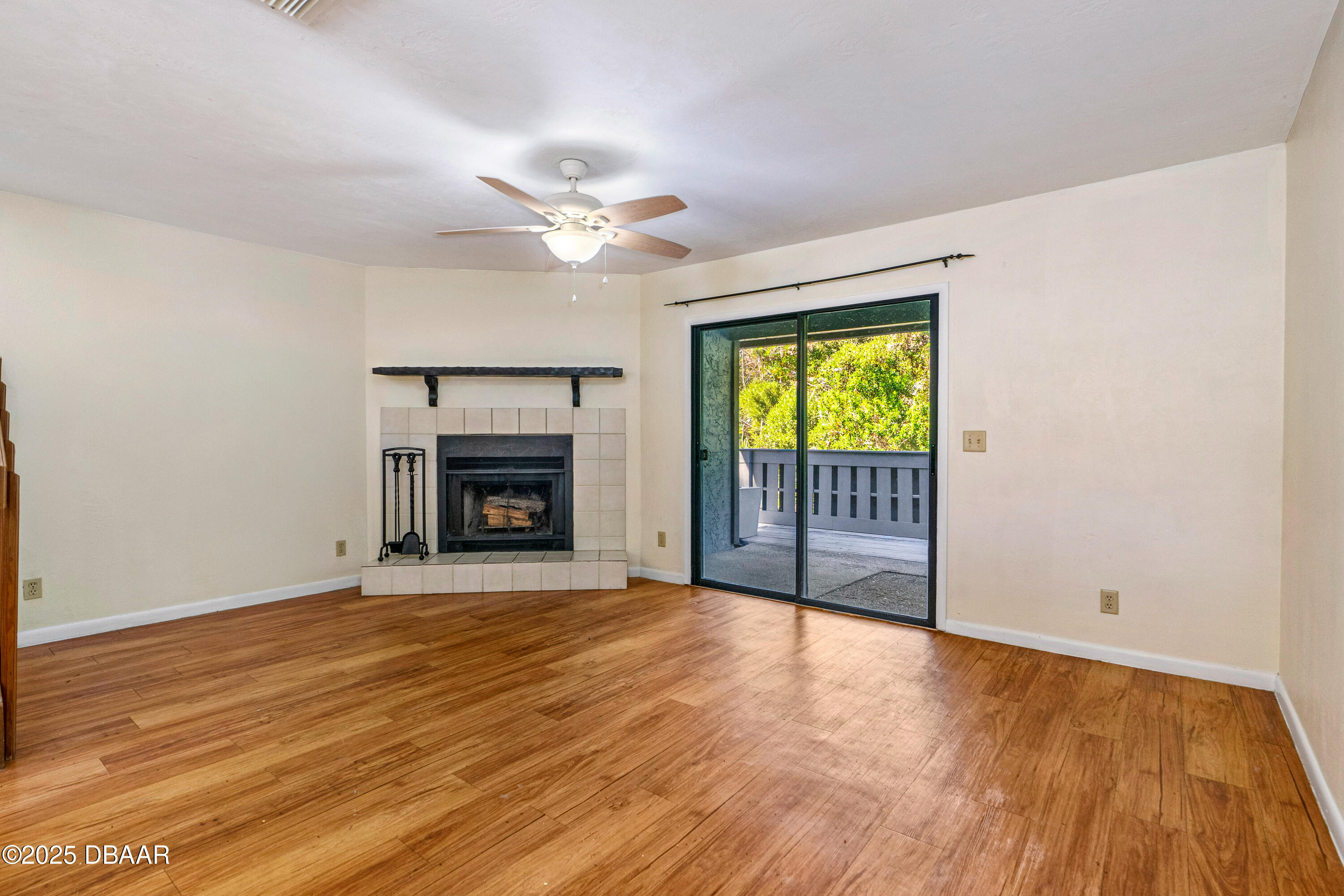 140 Limewood Place, Unit A Ormond Beach, FL 32174 - Photo 9 of 52 Cozy Fireplace and canal views