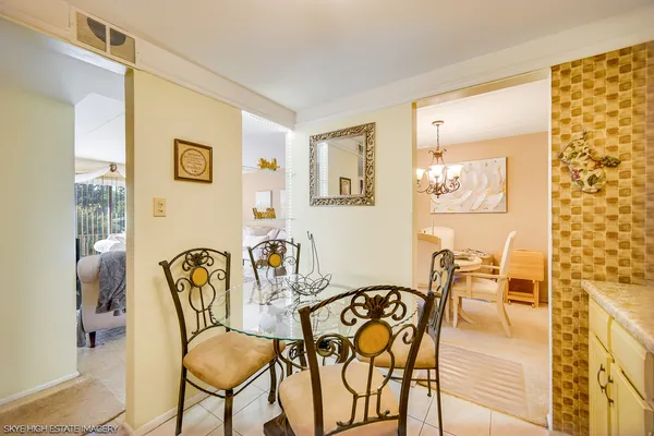 a view of a livingroom with furniture