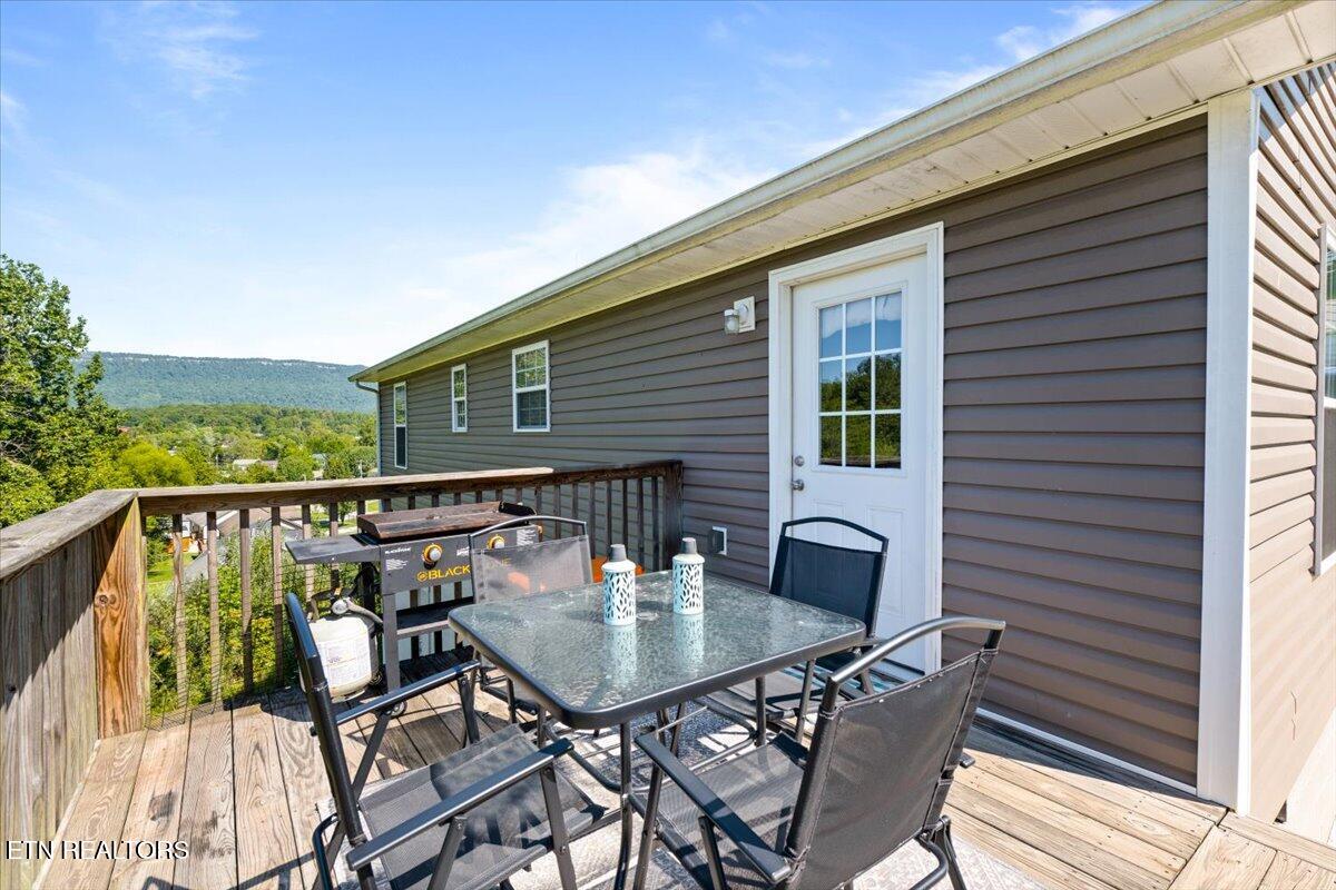 236 Sandy Hill Road La Follette, TN 37766 - Photo 16 of 16 Back porch