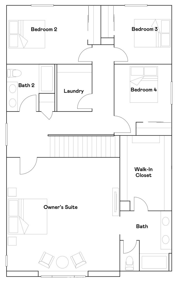 1208 Yeager Avenue Rialto, CA 92376 - Photo 19 of 19 Residence 3 - level 2 floorplan