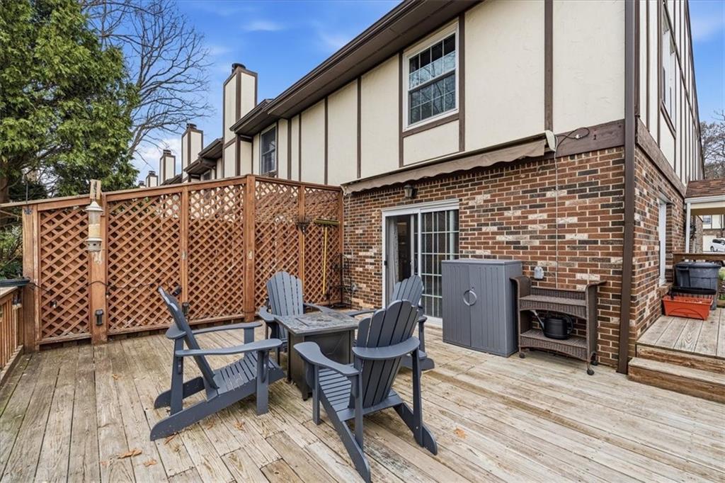2356 Big Rock Road Allison Park, PA 15101 - Photo 28 of 31 a view of a patio with a table and chairs