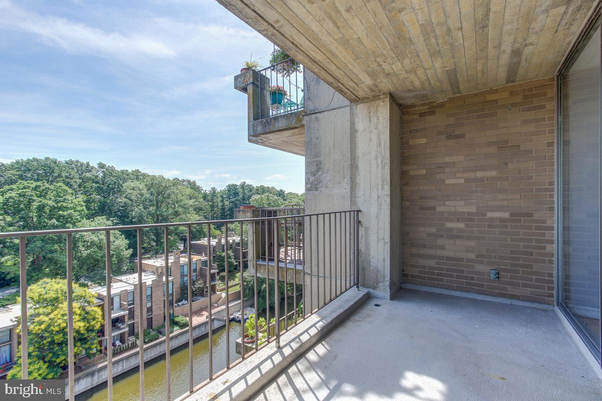 11400 Washington Plaza West, Unit 804 Reston, VA 20190 - Photo 16 of 32 Balcony will easily hold a table and seating