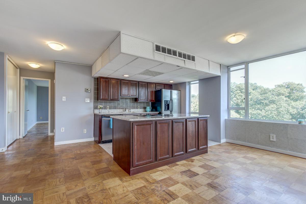 11400 Washington Plaza West, Unit 804 Reston, VA 20190 - Photo 6 of 32 Original parquet floors