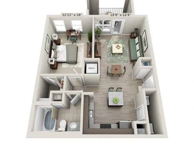 $1,346 | 1796 Satellite Boulevard, Unit 127, Duluth, GA 30097