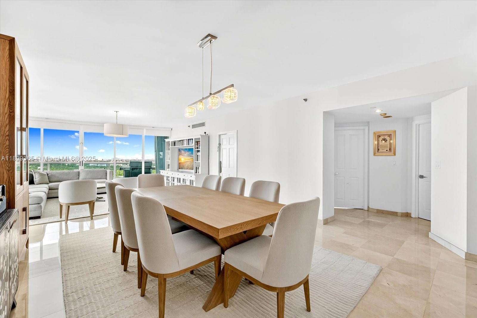 2127 Brickell Avenue, Unit 2005 Miami, FL 33129 - Photo 12 of 53 a view of a dining room with furniture