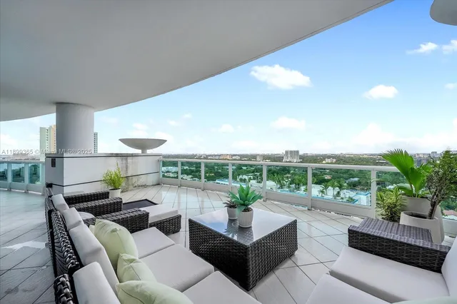 a outdoor living space with furniture and a garden