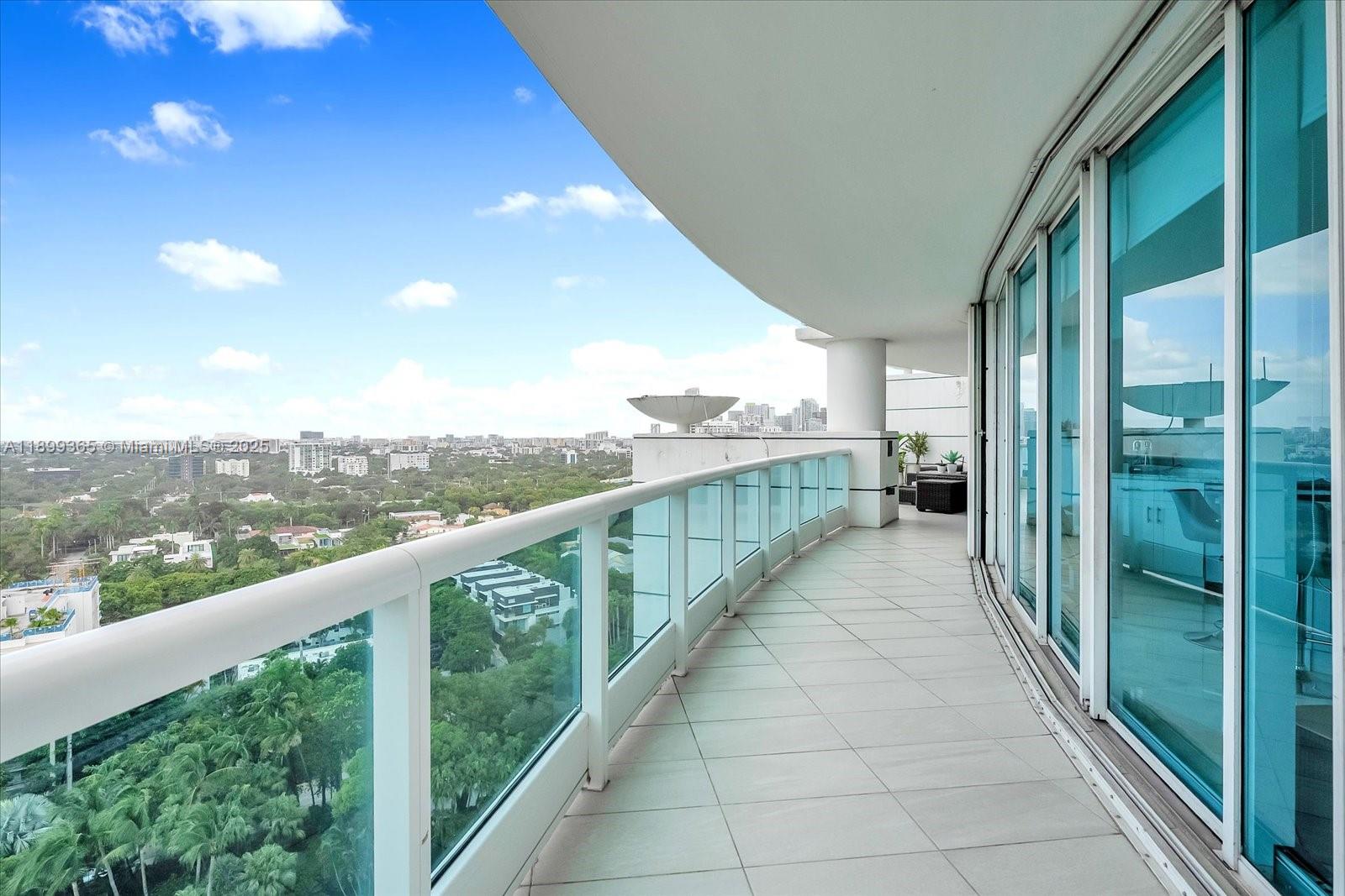2127 Brickell Avenue, Unit 2005 Miami, FL 33129 - Photo 36 of 53 a view of a city from a balcony