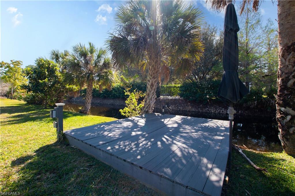 2240 16th Avenue Southwest Naples, FL 34117 - Photo 46 of 49 Fishing Dock over the Canal