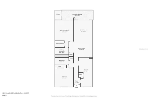 $449,000 | 6060 Shore Boulevard South, Unit 203, Gulfport, FL 33707
