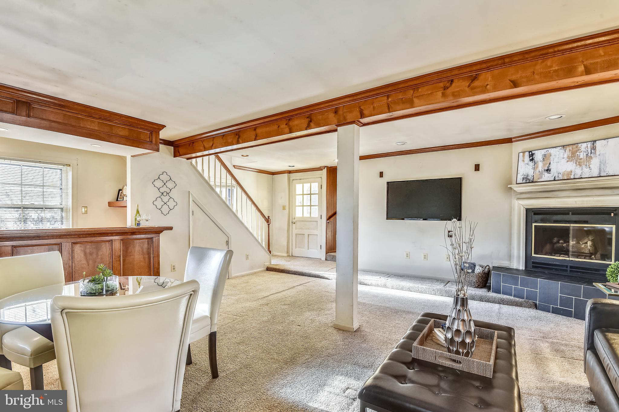 11342 Vale Road Oakton, VA 22124 - Photo 13 of 34 Great Room with Corner Fireplace