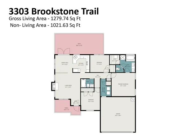 $359,000 | 3303 Brookstone Trail, Indian Trail, NC 28079