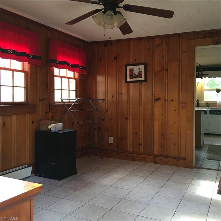1256 Calvin Sowers Road Lexington, NC 27295 - Photo 10 of 12 Den w/Tile floors and paneling