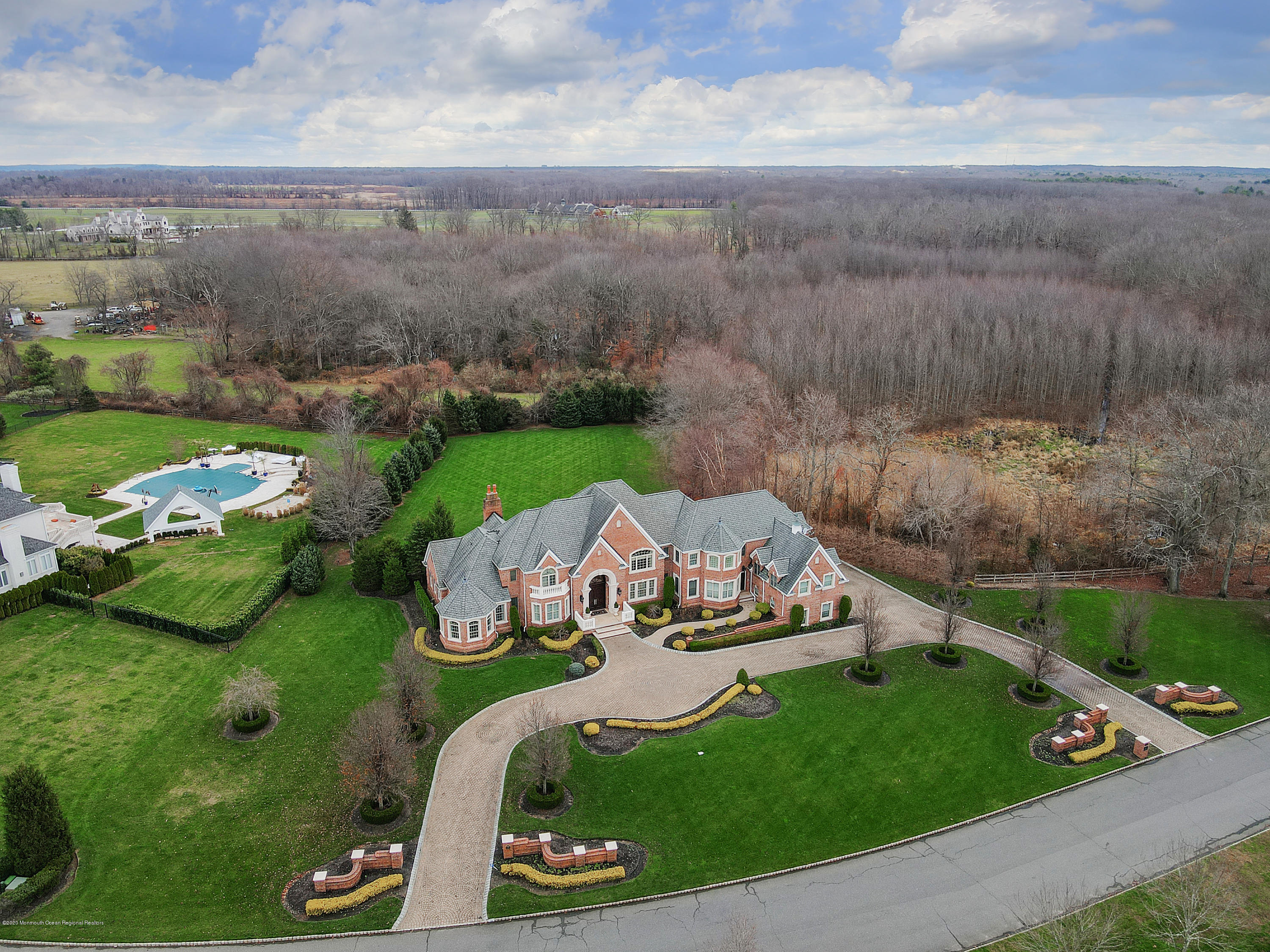 35 Rancho Polo Colts Neck, NJ 07722 - Photo 55 of 56 DRONE FRONT