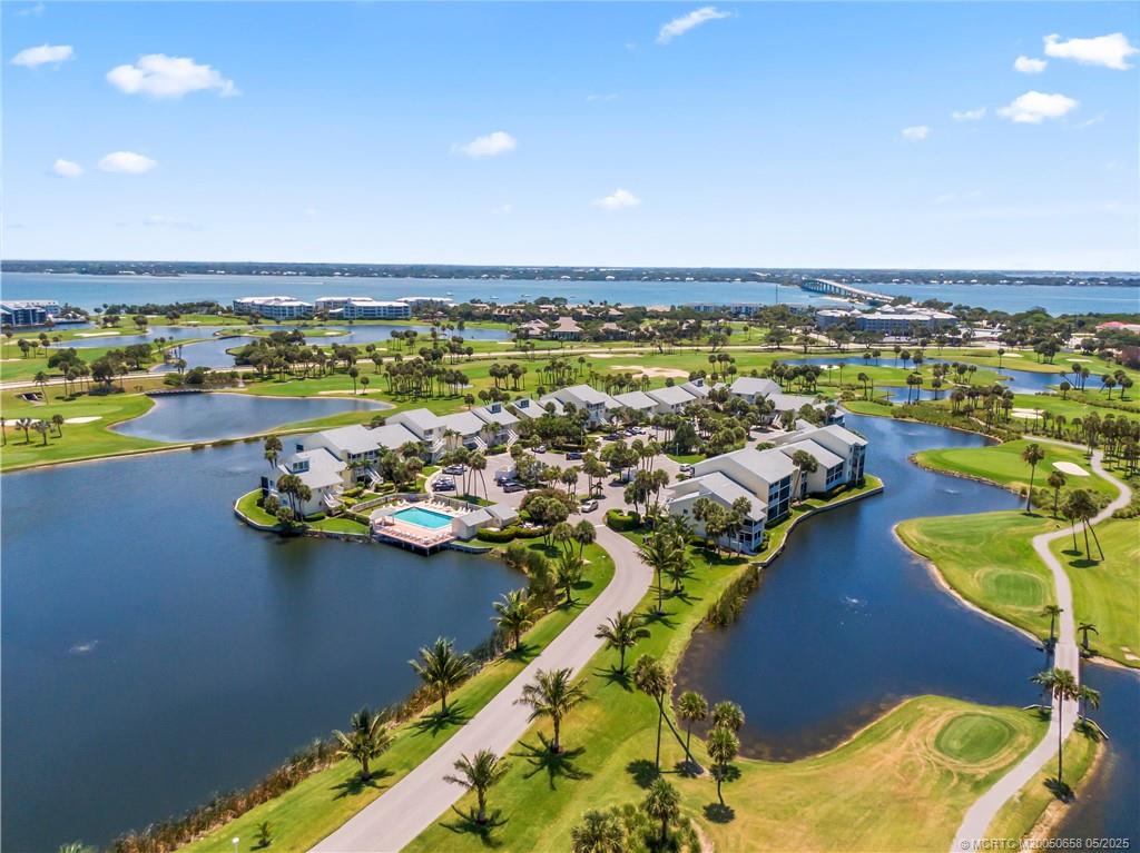 5571 Northeast Gulfstream Way Stuart, FL 34996 - Photo 38 of 40 an aerial view of a ocean view