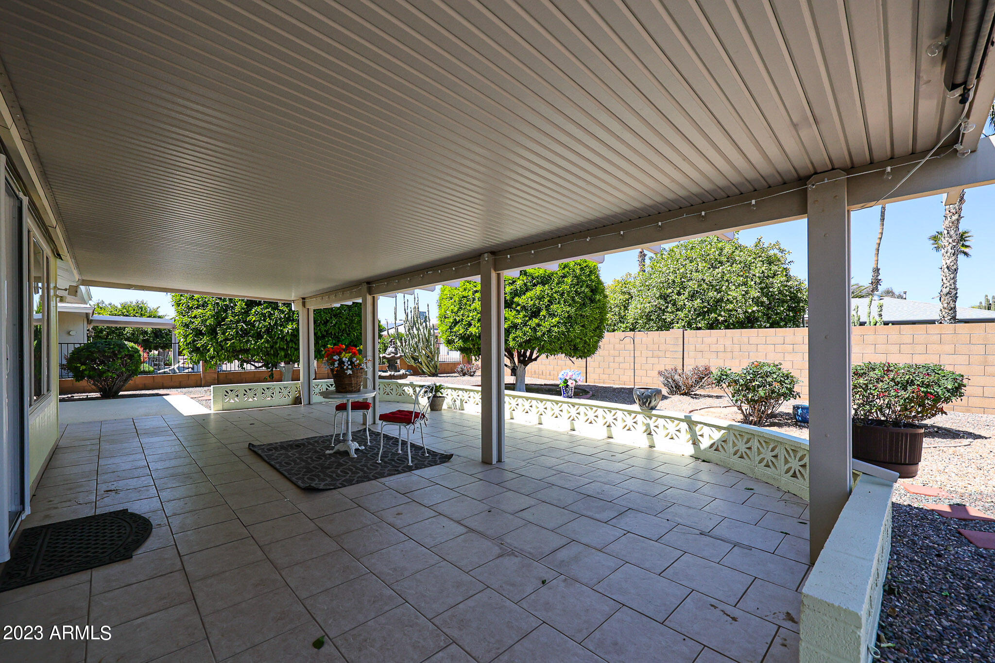 10838 West White Mountain Road Sun City, AZ 85351 - Photo 30 of 34 Covered Patio