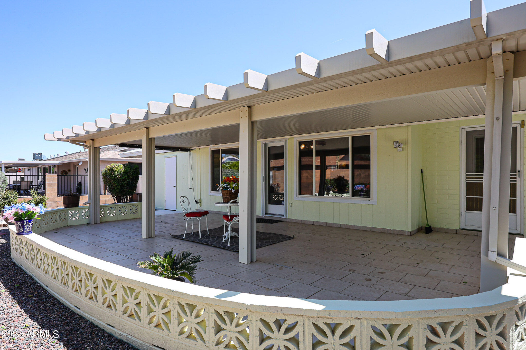 10838 West White Mountain Road Sun City, AZ 85351 - Photo 31 of 34 Covered Patio 2