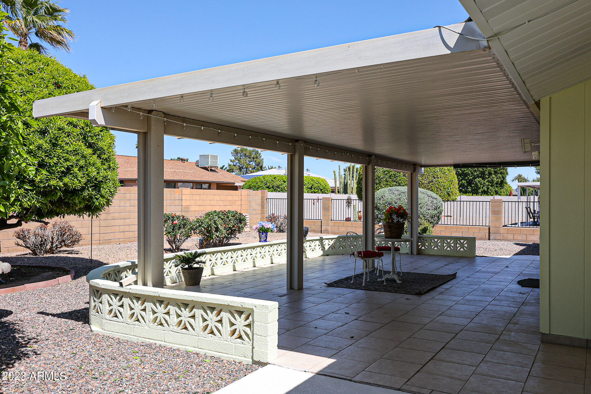 10838 West White Mountain Road Sun City, AZ 85351 - Photo 32 of 34 Covered Patio 3