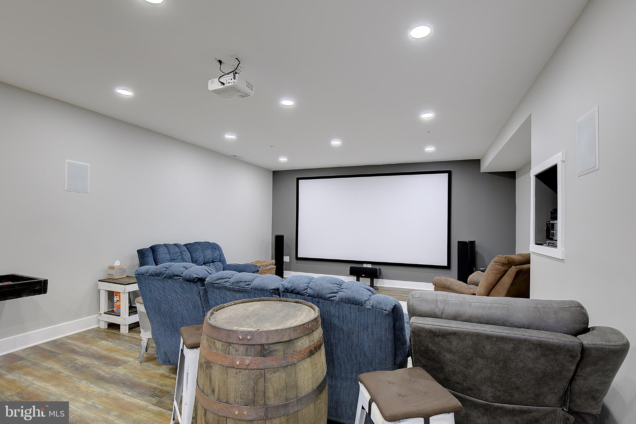 3081 Soper Road Huntingtown, MD 20639 - Photo 35 of 49 Cozy home theater for movie nights.