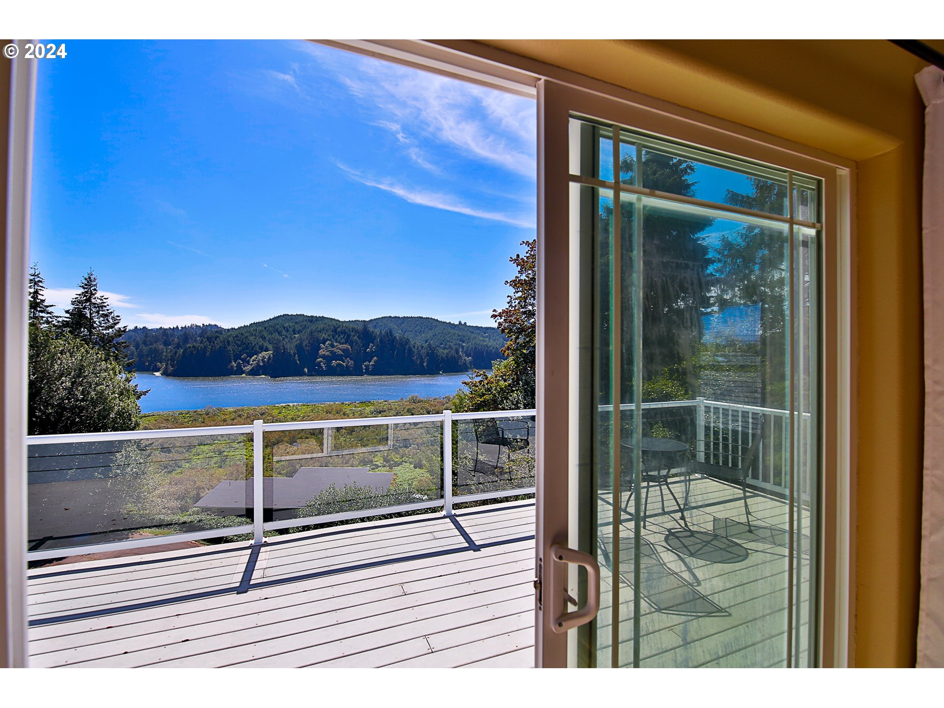 311 Council Hill Road Lakeside, OR 97449 - Photo 9 of 40 a view of a balcony