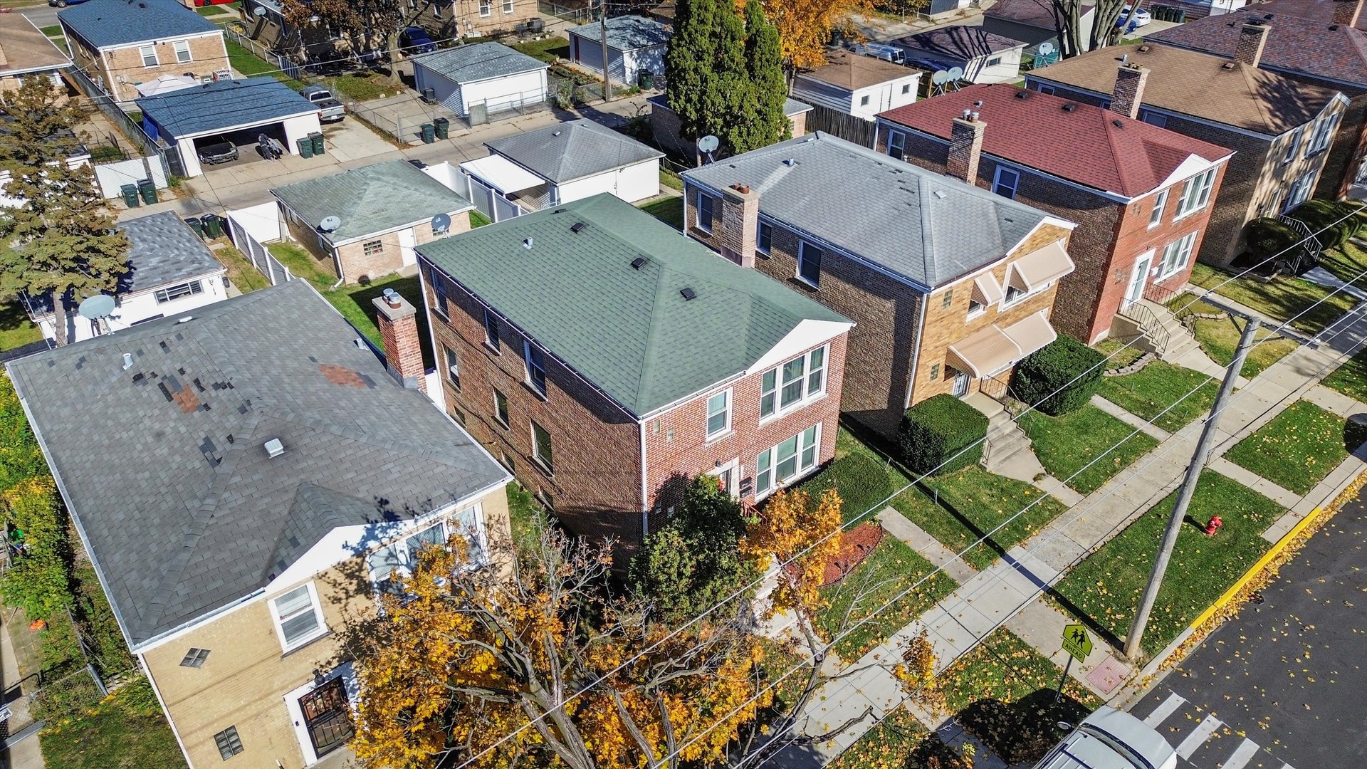 3401 Jackson Street Bellwood, IL 60104 - Photo 23 of 26 an aerial view of a house
