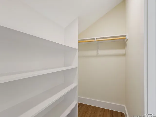 wooden floor in an empty room