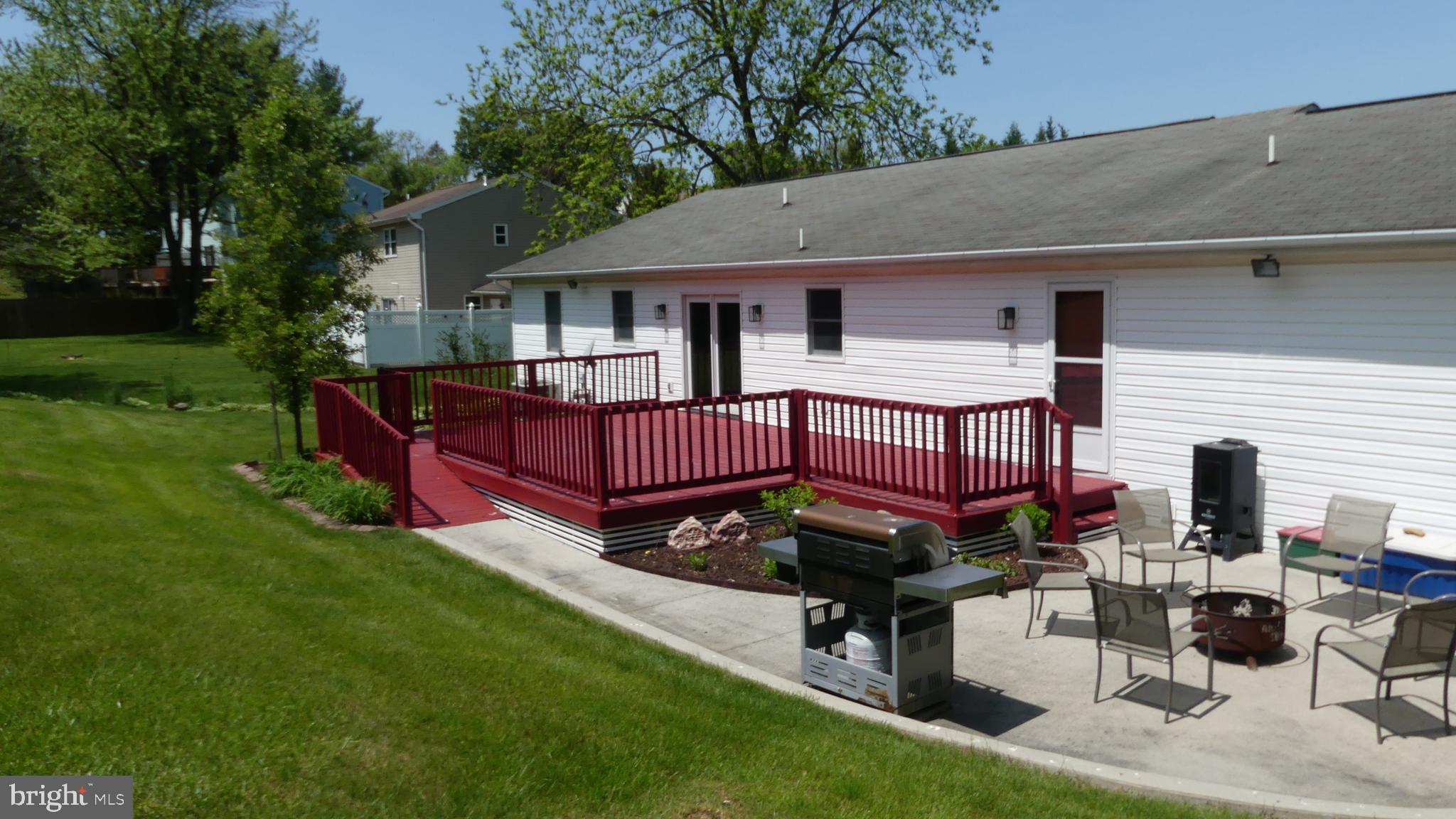 212 Ridley Drive York, PA 17402 - Photo 26 of 68 a view of a house with a yard porch and sitting area