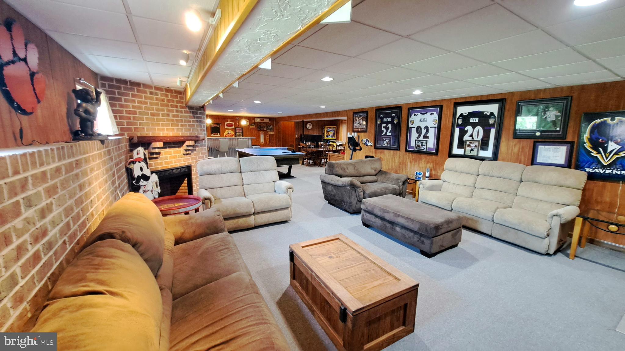 212 Ridley Drive York, PA 17402 - Photo 60 of 68 a living room with furniture and a flat screen tv