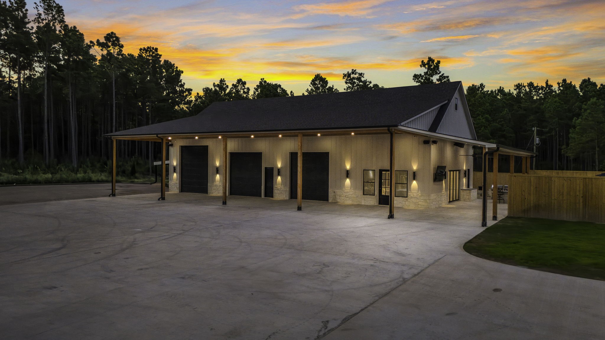 4602 Fm 3459 Road Onalaska, TX 77360 - Photo 6 of 45 a view of a house with backyard and trees